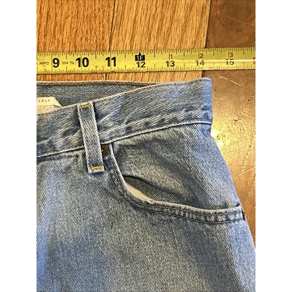 Vintage Levis 550 Jeans 12 Medium Petite Relaxed Fit Tapered‎ Leg Light USA Y2K